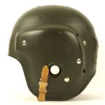 1950's-60's MacGregor E730G Game Worn Military Style Duralite Football Helmet w/ 6 Strap Suspension System(MEARS LOA)