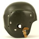 1950's-60's MacGregor E730G Game Worn Military Style Duralite Football Helmet w/ 6 Strap Suspension System(MEARS LOA)