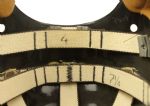 1950's-60's MacGregor E730G Game Worn Military Style Duralite Football Helmet w/ 6 Strap Suspension System(MEARS LOA)