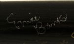 1976 Ernie Banks Chicago Cubs Dual Signed Bicentennial Edition H&B Louisville Slugger (JSA)