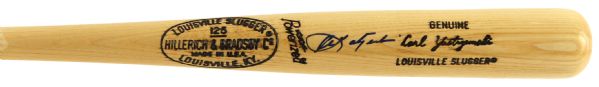 1980s Carl Yastrzemski Boston Red Sox Signed H&B Louisville Slugger *JSA*
