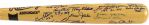 1980's Rookie of the Year Multi Signed Rawlings Adirondack Big Stick w/ 22 Signatures Including Roy Sievers, Wally Moon, Tony Kubek, Dwight Gooden & More (JSA)