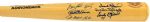 1980's Hall of Fame Multi Signed Rawlings Adirondack Cooperstown Bat w/ 11 Signatures Including Sandy Koufax, Bob Gibson, Al Barlick & More *JSA*