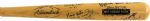1980s Most Valuable Player Multi Signed Adirodack Big Stick w/ 22 Signatures Including Ernie Banks, Dale Murphy, George Brett, Dick Allen & More (JSA)