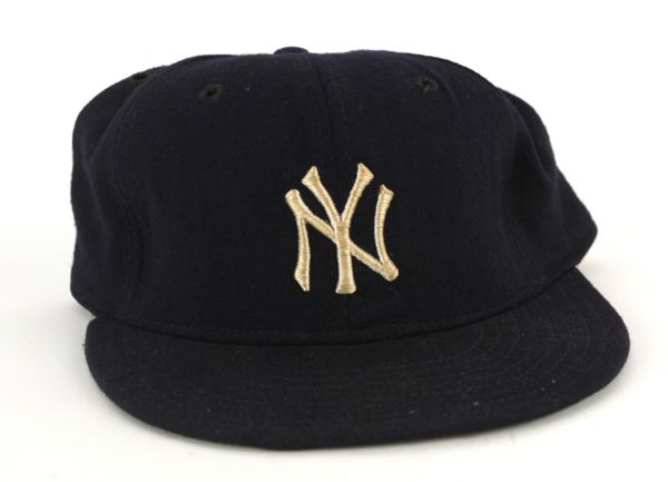 1970s-80s Mickey Mantle New York Yankees Signed Game Worn Cap (MEARS LOA/JSA)