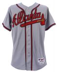 2006 Chipper Jones Atlanta Braves Game Worn Road Jersey (MEARS LOA/MLB Hologram)