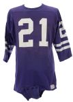 1964-68 Eddie Meador Los Angeles Rams Game Worn Home Jersey (MEARS LOA)
