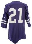 1964-68 Eddie Meador Los Angeles Rams Game Worn Home Jersey (MEARS LOA)