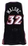 2002-03 Karl Malone Utah Jazz Game Worn Road Jersey (MEARS LOA)