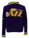 1994 circa John Stockton (Attributed) Utah Jazz Warm Up Jacket (MEARS LOA)