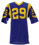 1973-74 Harold Jackson Los Angeles Rams Game Worn Home Jersey (MEARS LOA)