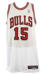 2000-01 Ron Artest Chicago Bulls Game Worn Home Jersey (MEARS LOA)