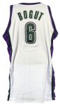 2005-06 Andrew Bogut Milwaukee Bucks Game Worn Home Jersey (MEARS A10)