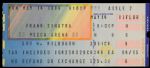 1984 Frank Sinatra Mecca Arena Concert Ticket Stub