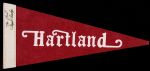 1960s Frank Fulop Signed 12" Hartland Pennant (JSA)