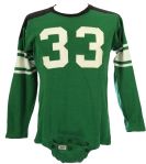 1960s circa Sand Knit Game Worn Durene Football Jersey w/ Crotch Strap (MEARS LOA)