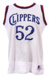 1985-86 Jamaal Wilkes Los Angeles Clippers Game Worn Home Jersey (MEARS A10)