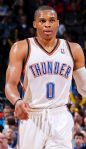 2012 (November 4) Russell Westbrook Oklahoma City Thunder Game Worn Home Jersey (MEARS A10 /NBA Letter)
