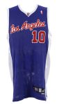 2009-10 Eric Gordon Los Angeles Clippers Game Worn Road Jersey (MEARS LOA)