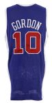 2009-10 Eric Gordon Los Angeles Clippers Game Worn Road Jersey (MEARS LOA)