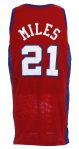 2001-02 Darius Miles Los Angeles Clippers Game Worn Road Jersey (MEARS LOA)