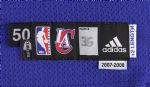 2007-08 Chris Kaman Los Angeles Clippers Signed Game Worn Road Jersey (MEARS LOA/JSA)