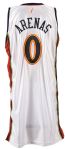 2001-02 Gilbert Arenas Golden State Warriors Game Worn Home Jersey (MEARS LOA)