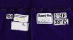 1989-90 John Stockton (Attributed) Utah Jazz Warmup Pants (MEARS LOA)