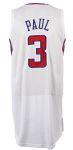 2011-14 Chris Paul Los Angeles Clippers Signed Game Worn Home Uniform (MEARS LOA/JSA)