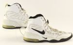 1996-97 Erick Dampier Indiana Pacers Signed Game Worn Nike Sneakers (MEARS LOA/JSA)