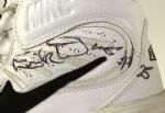 1996-97 Erick Dampier Indiana Pacers Signed Game Worn Nike Sneakers (MEARS LOA/JSA)