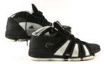 2006-07 Rodney Carney Philadelphia 76ers Signed Game Worn Adidas Sneakers (MEARS LOA/JSA/Team Letter)