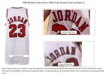 1998 Michael Jordan Chicago Bulls Game Worn NBA Finals Game 3 Home Jersey (MEARS A10)