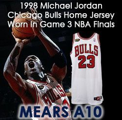 1986-87 Michael Jordan Game Worn Chicago Bulls Jersey.