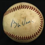 1959 Bill Veeck Nellie Fox Chicago White Sox Signed OAL Harridge Game Used Baseball (MEARS LOA/JSA)
