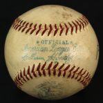 1959 Bill Veeck Nellie Fox Chicago White Sox Signed OAL Harridge Game Used Baseball (MEARS LOA/JSA)