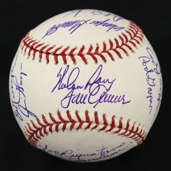 1969 World Series Champion New York Mets Team Signed OML Selig Baseball w/ 23 Signatures Including Nolan Ryan, Tom Seaver, Ed Kranepool & More *JSA*
