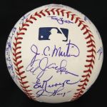 1969 World Series Champion New York Mets Team Signed OML Selig Baseball w/ 23 Signatures Including Nolan Ryan, Tom Seaver, Ed Kranepool & More *JSA*