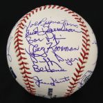 1969 World Series Champion New York Mets Team Signed OML Selig Baseball w/ 23 Signatures Including Nolan Ryan, Tom Seaver, Ed Kranepool & More *JSA*