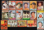 1957-69 Mickey Mantle New York Yankees Trading Card Collection - Lot of 23 w/ 6 Graded