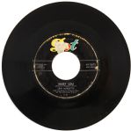 1957 Lew Burdette Milwaukee Braves Three Strikes and Youre Out b/w Mary Lou 45 RPM Single