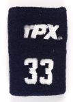 2009-12 Nick Swisher New York Yankees Game Worn Wristband (MEARS LOA)