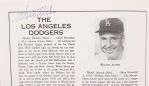 1966 Los Angeles Dodgers Cleveland Indians Multi Signed Spring Training Program w/ 22 Signatures Including Sandy Koufax, Early Wynn, Walt Alston and More (JSA)