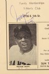 1965 Cleveland Indians San Francisco Giants Multi Signed Spring Training Program w/ 15 Signatures Including Rocky Colavito & More (JSA)