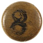 1951-59 Yogi Berra New York Yankees Signed H&B Louisville Slugger Professional Model Game Used Bat (MEARS A9/JSA) “Painted 8, Used During 5 World Championship Span”