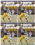 1997 Antonio Freeman Green Bay Packers Signed Sports Illustrated Collection - Lot of 4 (JSA)