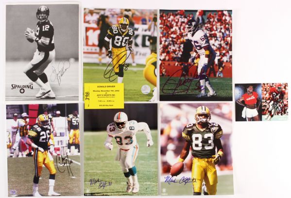2000s Football Signed Photo Collection - Lot of 7 w/ Lawrence Taylor,  Herschel Walker & More (JSA)