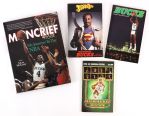 1981-90 Milwaukee Bucks Publication Collection - Lot of 4 w/ Media Guides & Sidney Moncrief Biography