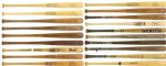 1920-1980s Collection of Store Model Bats & Store Model Gloves - Lot of 73