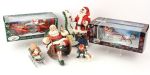 Huge Lot of Collectible Santa Claus Figures Packers Brewers Coca Cola Hot Wheels 50+